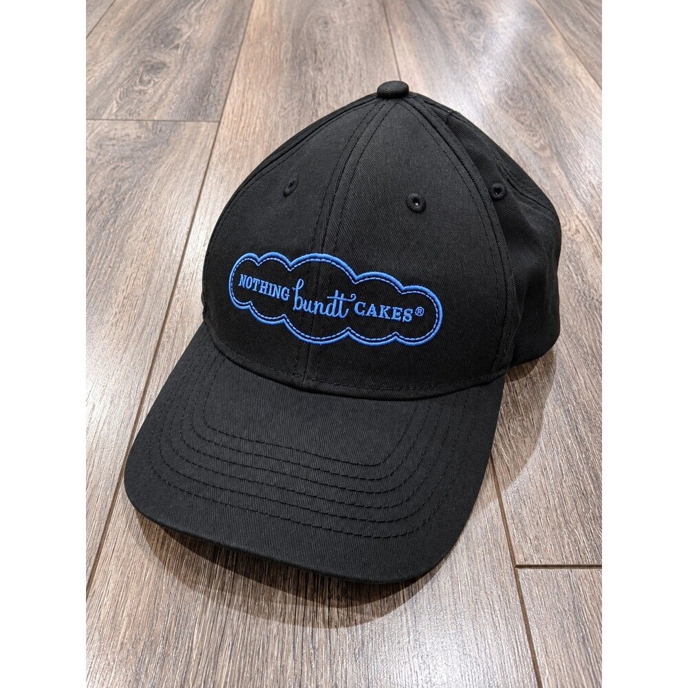 Nothing Bundt Cakes Employee Black Embroidered Adjustable Baseball Cap Hat